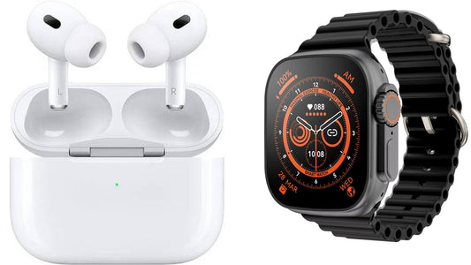 Smartwatch Ultra + Auriculares Inalámbricos Pro 2ª Generación