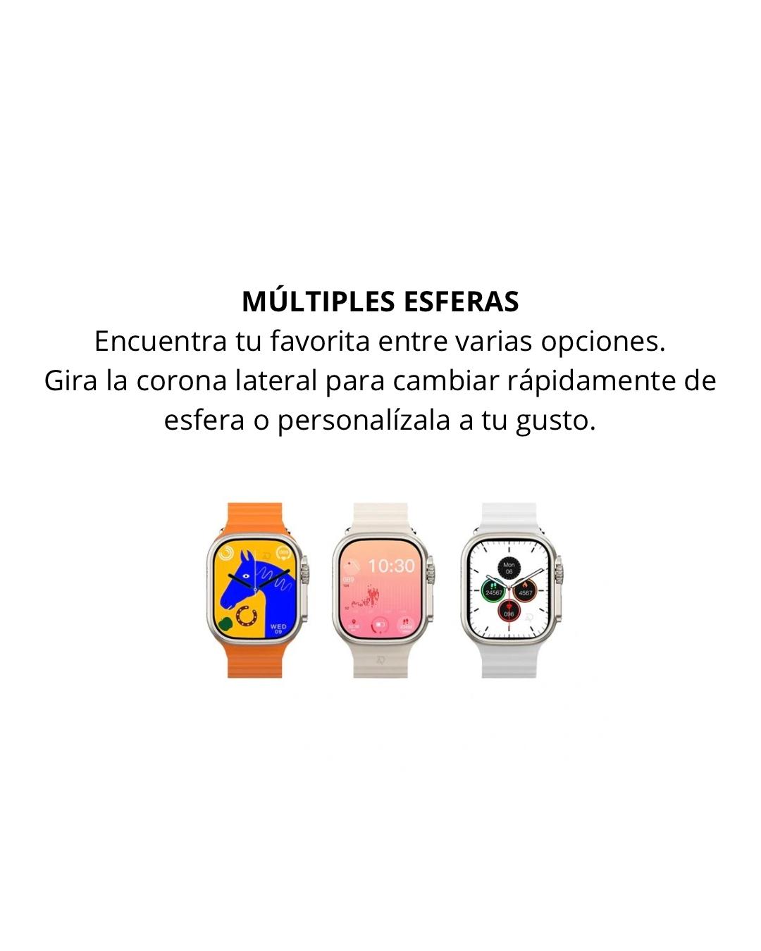 Smartwatch Ultra + Auriculares Inalámbricos Pro 2ª Generación